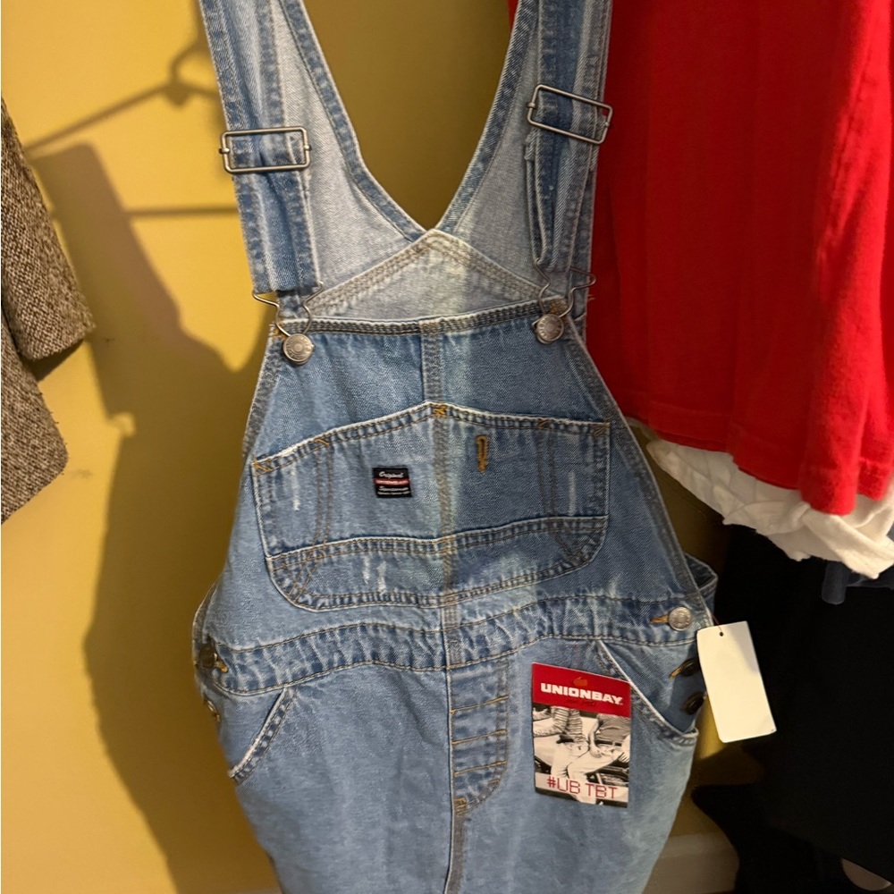UNIONBAY Light Blue Denim overall dress, jumper